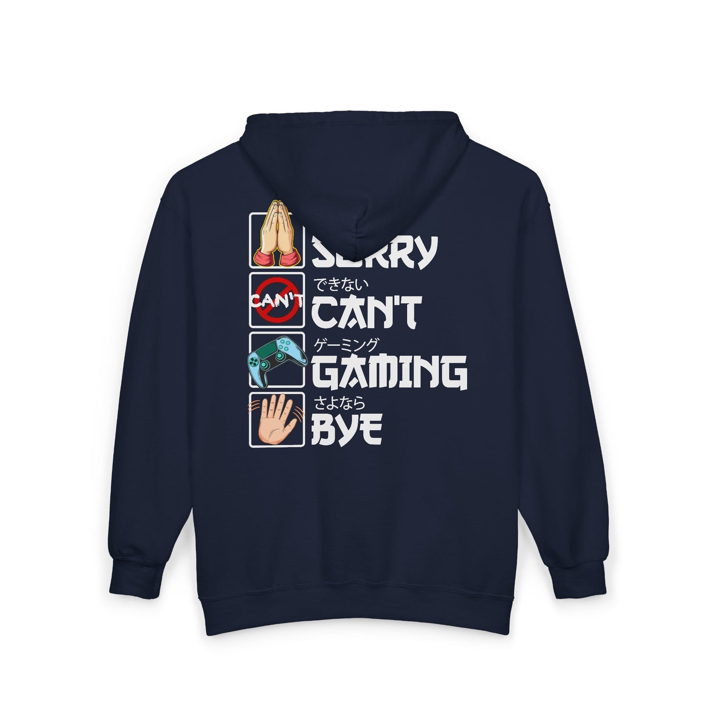 Sorry. Can't. Gaming. Bye. (Anime Version)