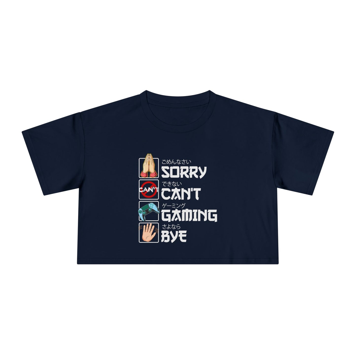 Sorry. Can't. Gaming. Bye. (Anime Version)