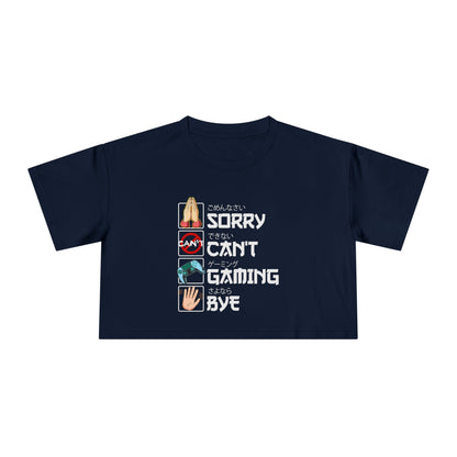 Sorry. Can't. Gaming. Bye. (Anime Version)