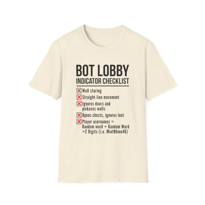 Bot Lobby Indicator Checklist