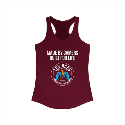 Made By Gamers, Built For Life (Try Hard Logo - Color)