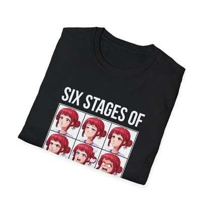 Six Stages of Gamer Rage (Female Version)