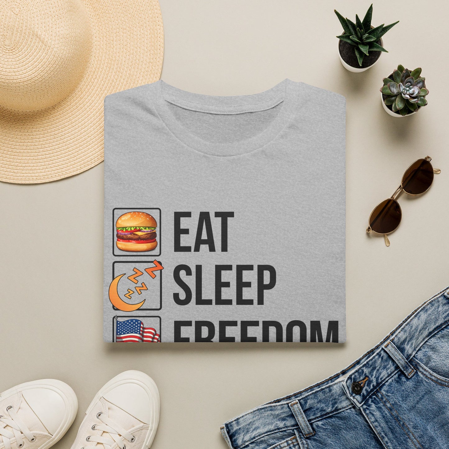 Eat. Sleep. Freedom. Repeat.