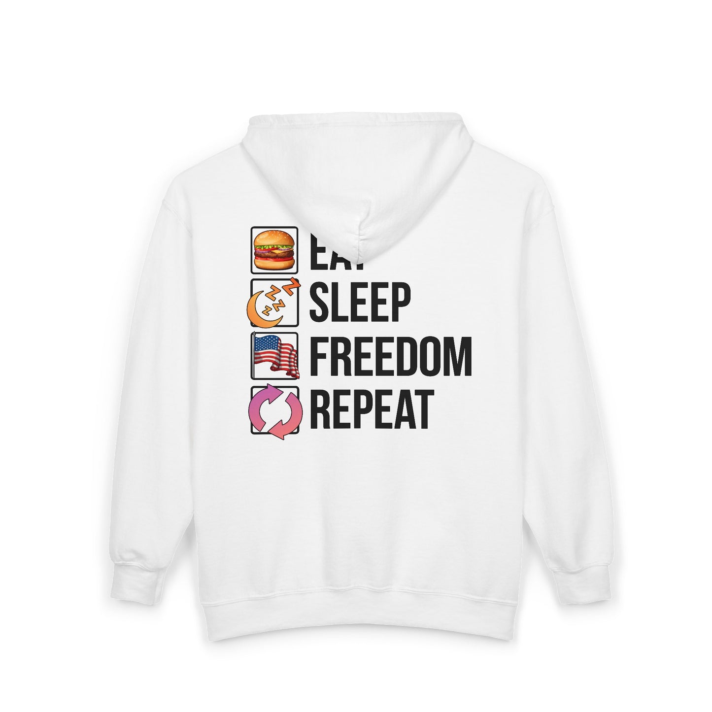 Eat. Sleep. Freedom. Repeat.