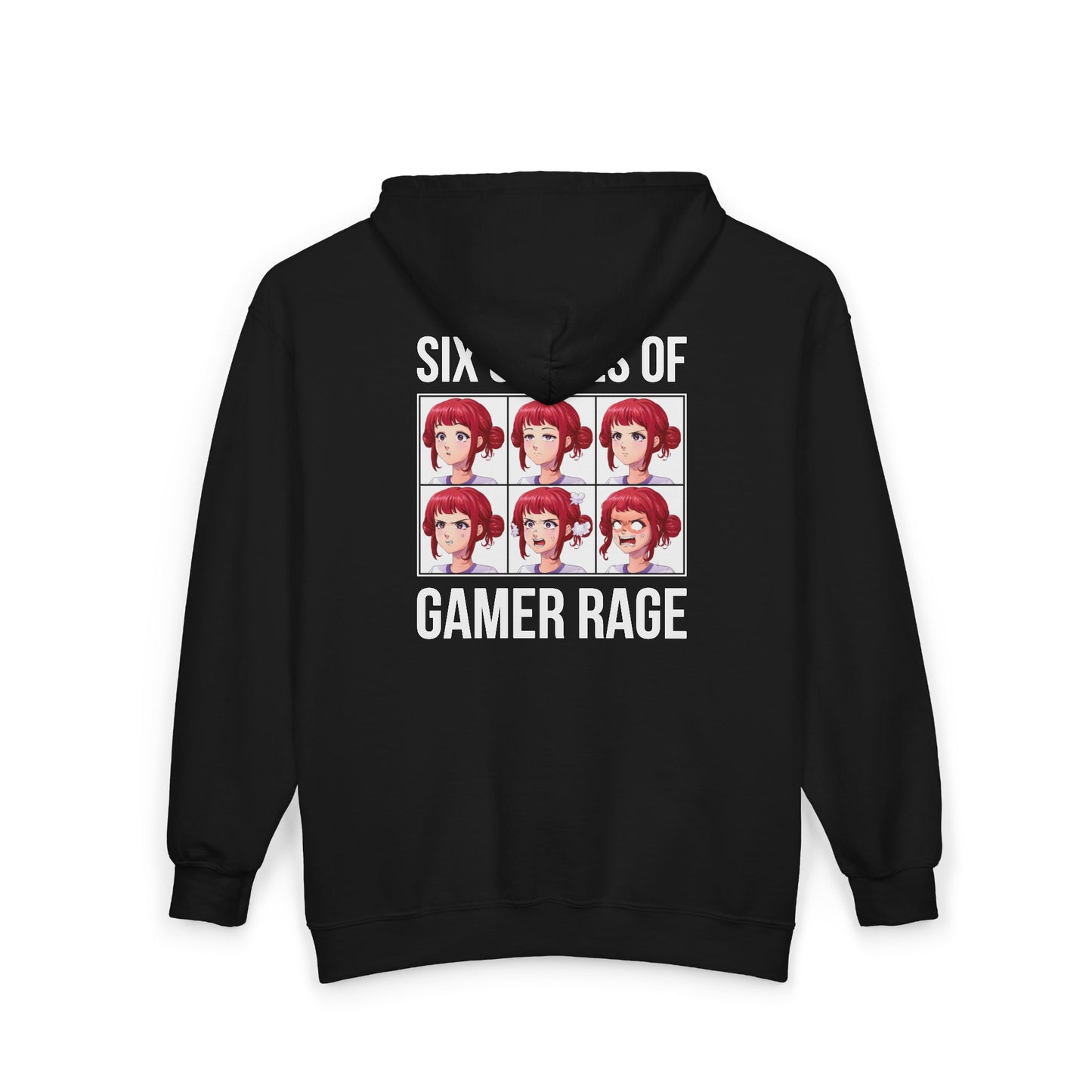 Six Stages of Gamer Rage (Female Version)