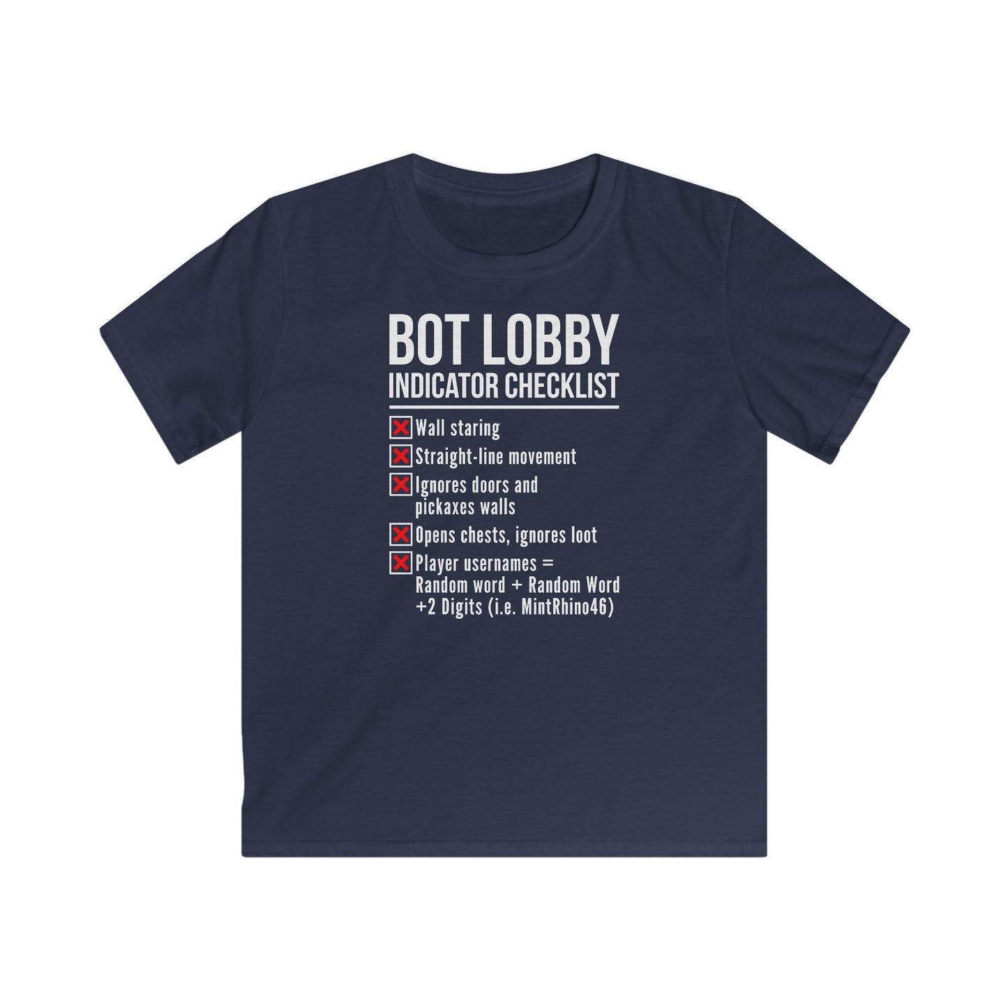 Bot Lobby Indicator Checklist