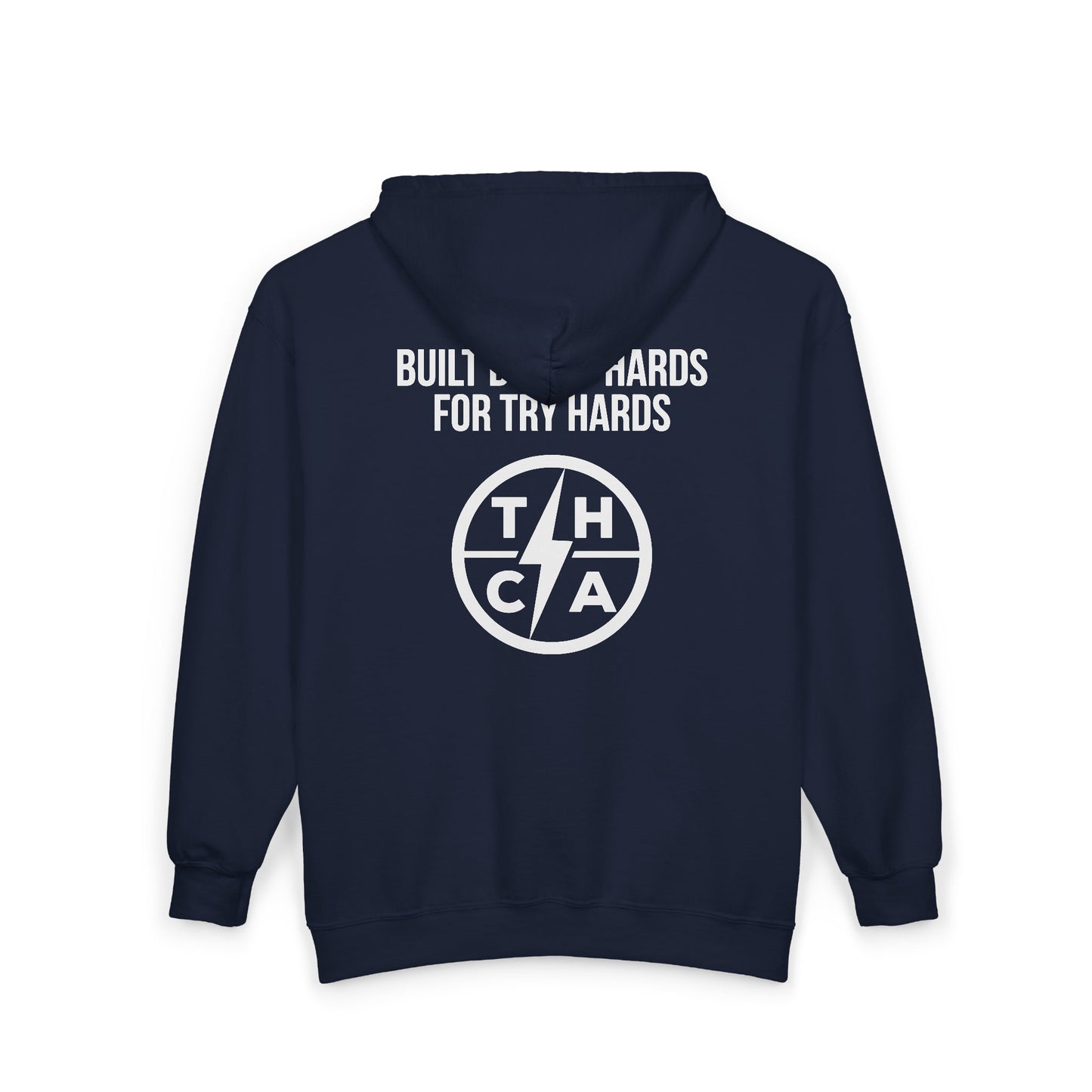 Built By Try Hards For Try Hards (THCA Logo)