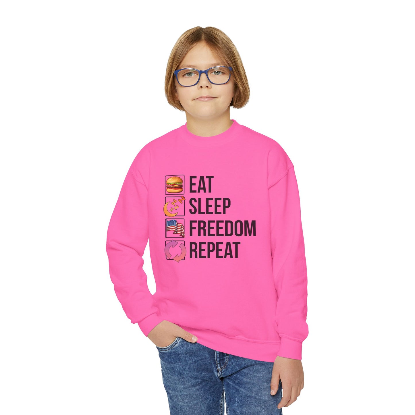 Eat. Sleep. Freedom. Repeat.