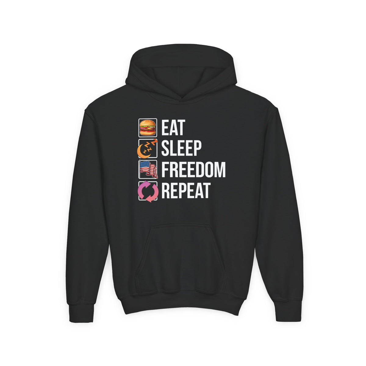 Eat. Sleep. Freedom. Repeat.