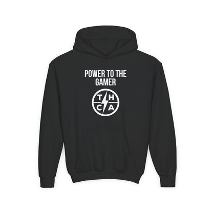 Power to the Gamer (THCA Logo)