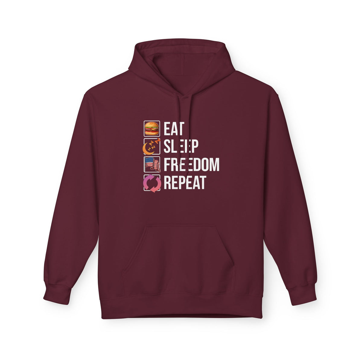Eat. Sleep. Freedom. Repeat.
