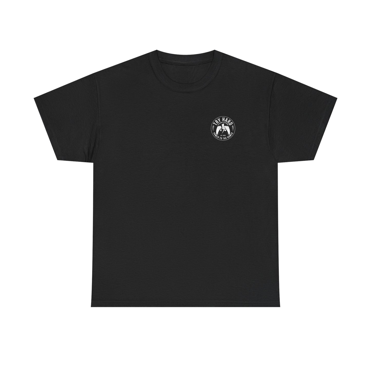 Try Hard Logo - Black & White