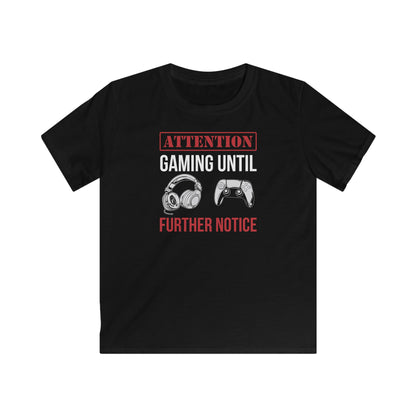 Attention: Gaming Until Further Notice