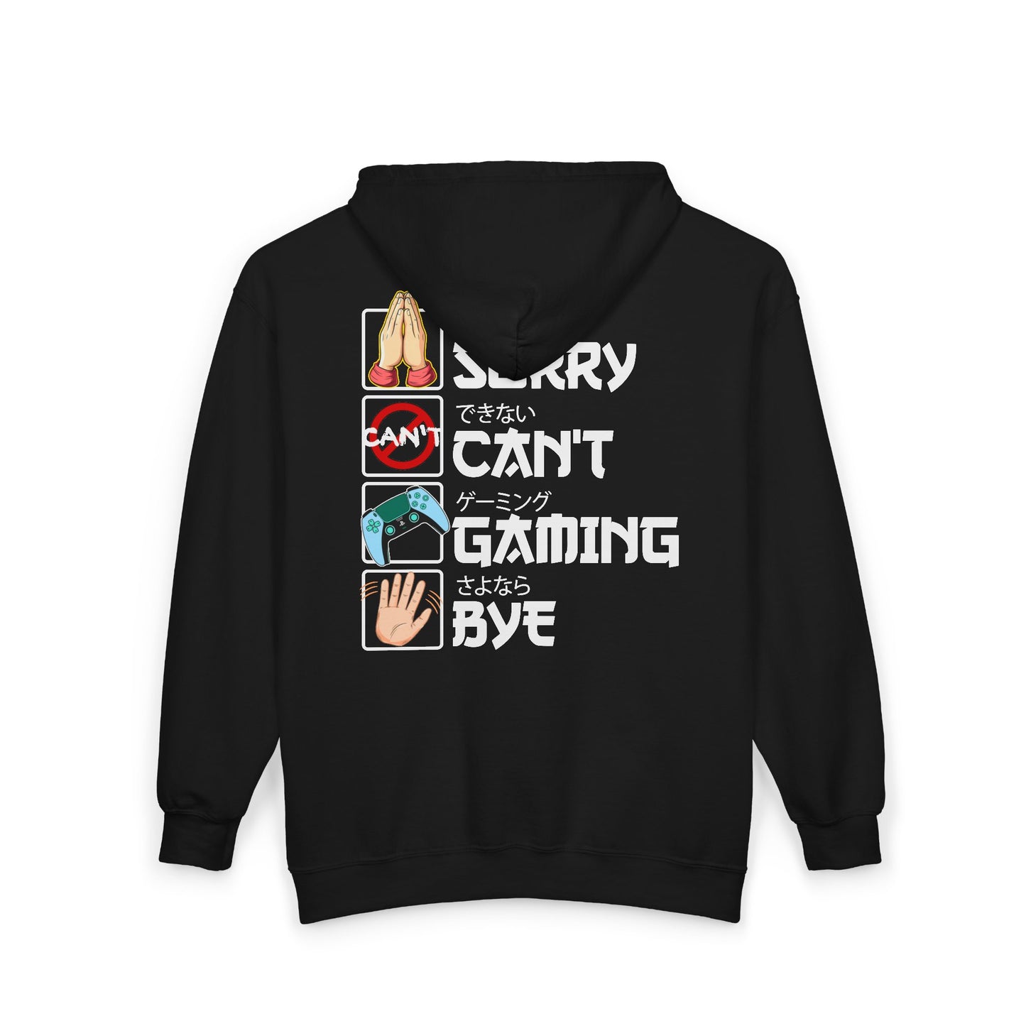 Sorry. Can't. Gaming. Bye. (Anime Version)