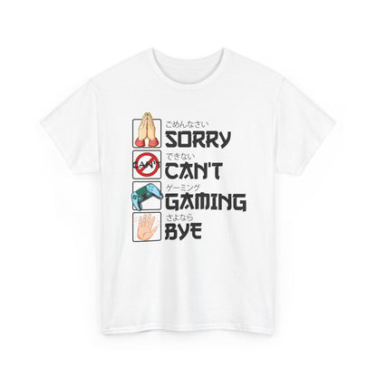 Sorry. Can't. Gaming. Bye. (Anime Version)