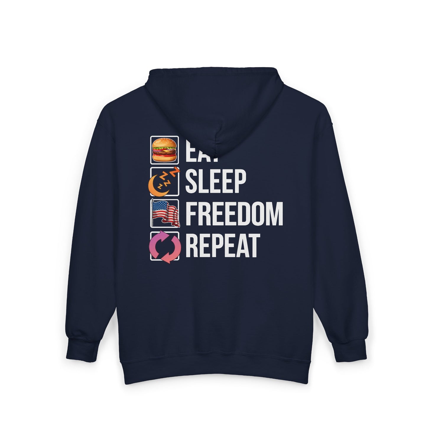 Eat. Sleep. Freedom. Repeat.