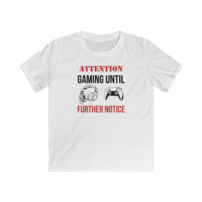 Attention: Gaming Until Further Notice