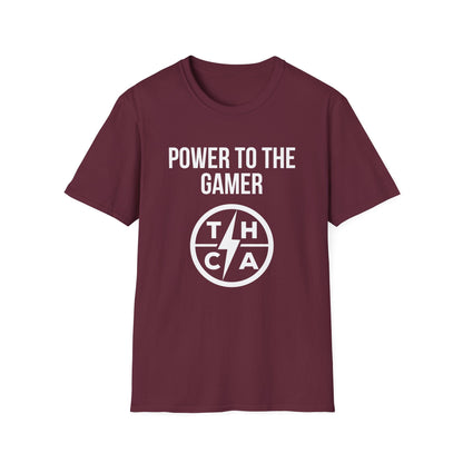 Power to the Gamer (THCA Logo)