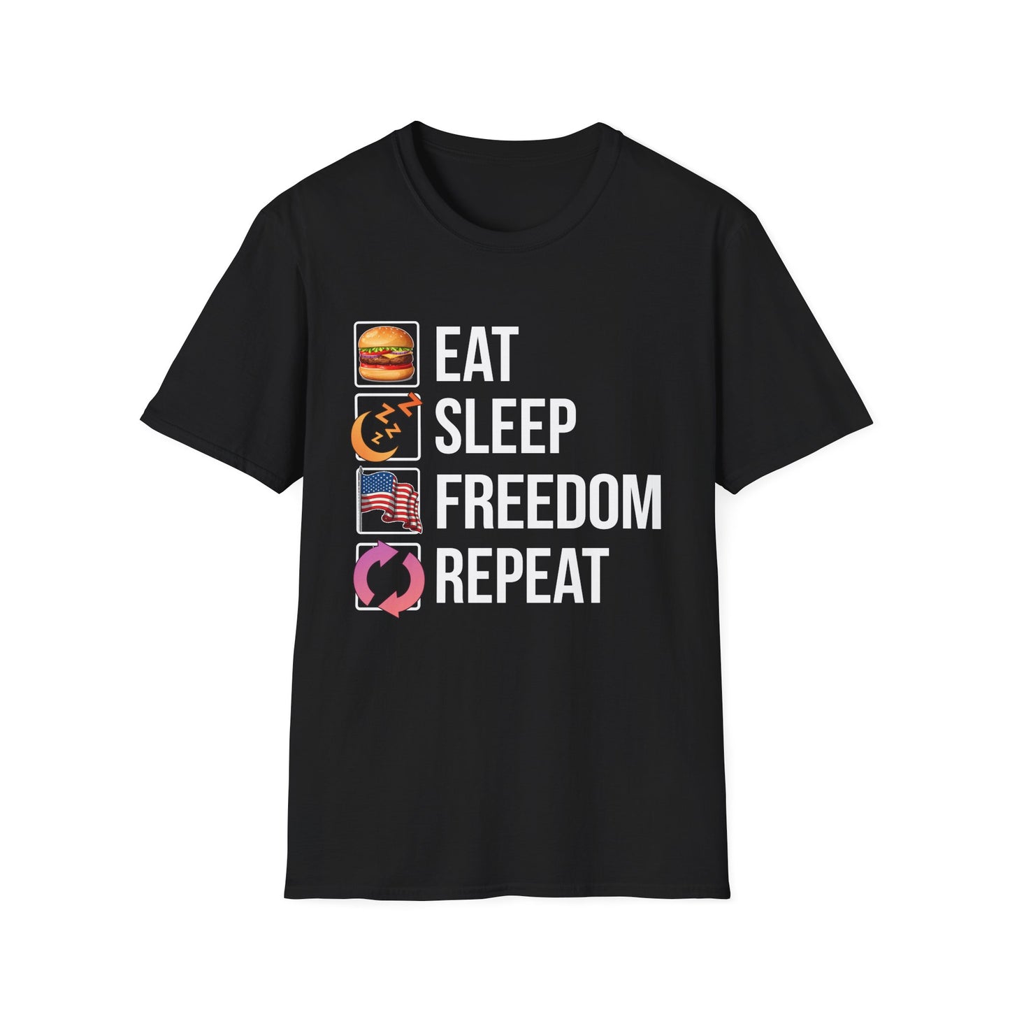 Eat. Sleep. Freedom. Repeat.