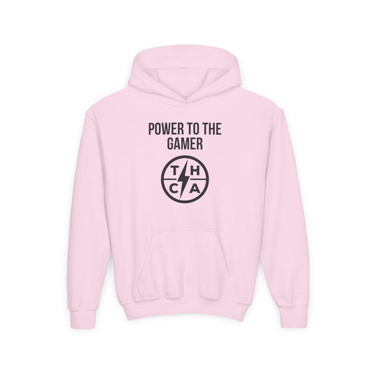 Power to the Gamer (THCA Logo)