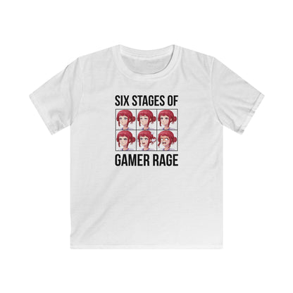 Six Stages of Gamer Rage (Female Version)