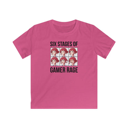 Six Stages of Gamer Rage (Female Version)