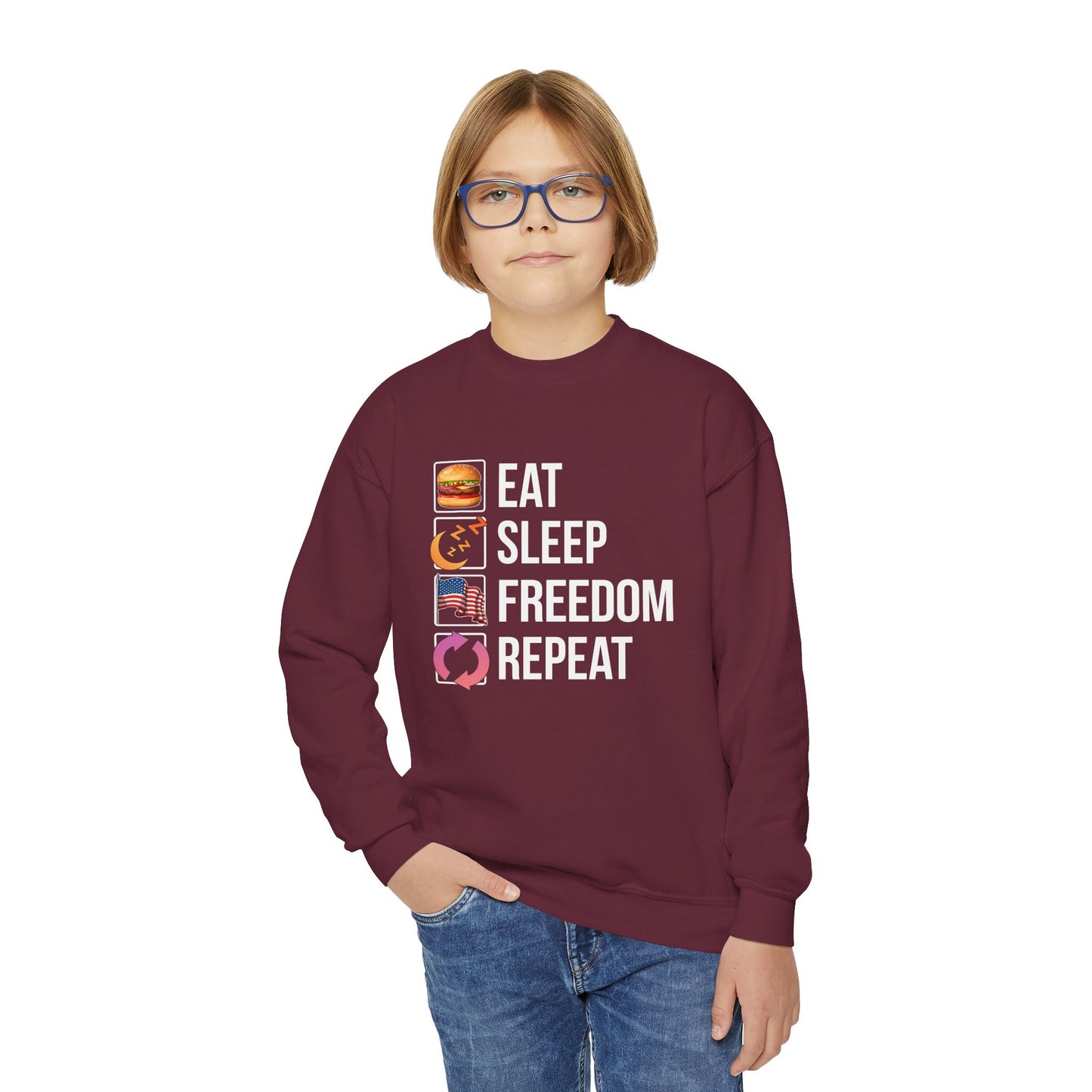 Eat. Sleep. Freedom. Repeat.