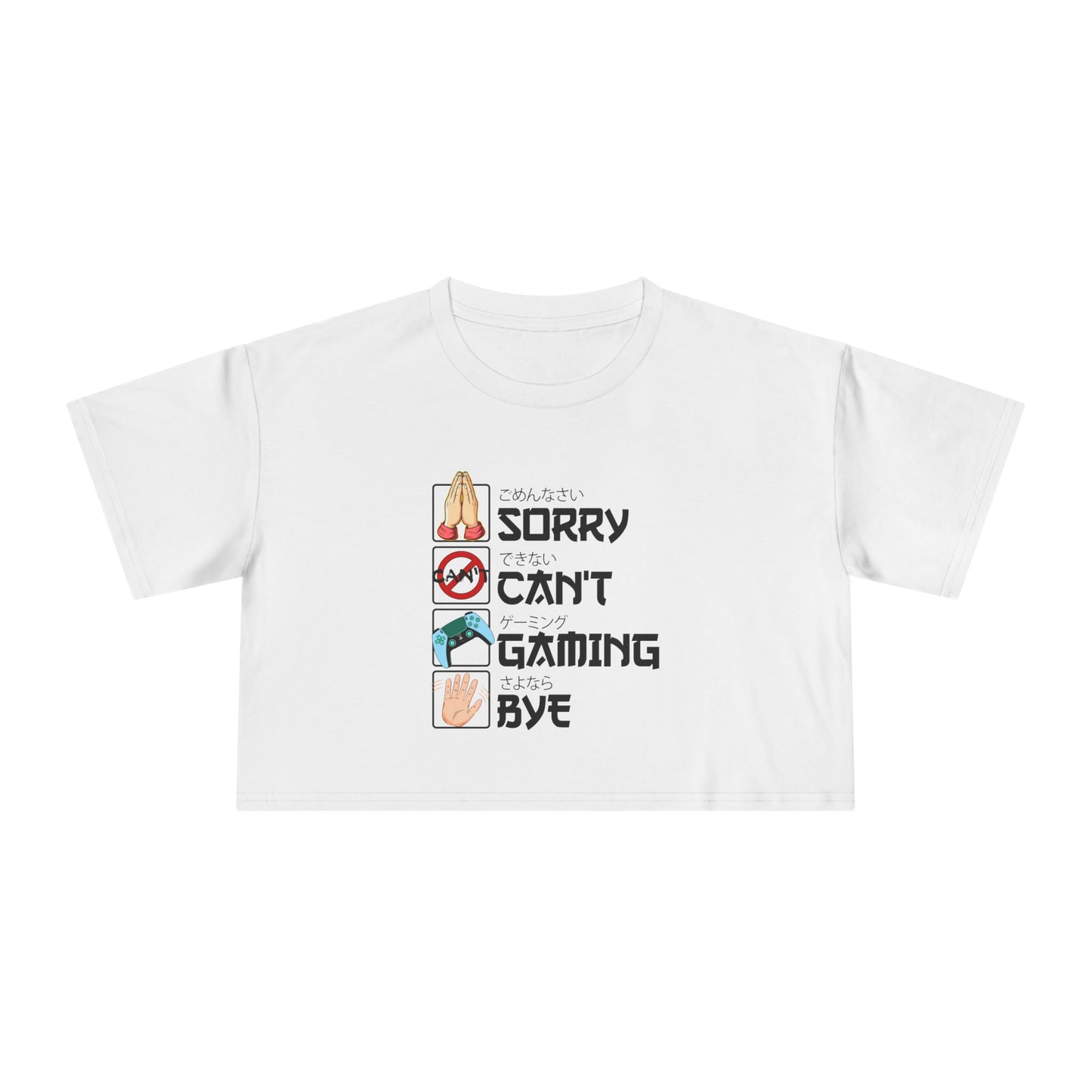 Sorry. Can't. Gaming. Bye. (Anime Version)
