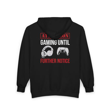 Attention: Gaming Until Further Notice