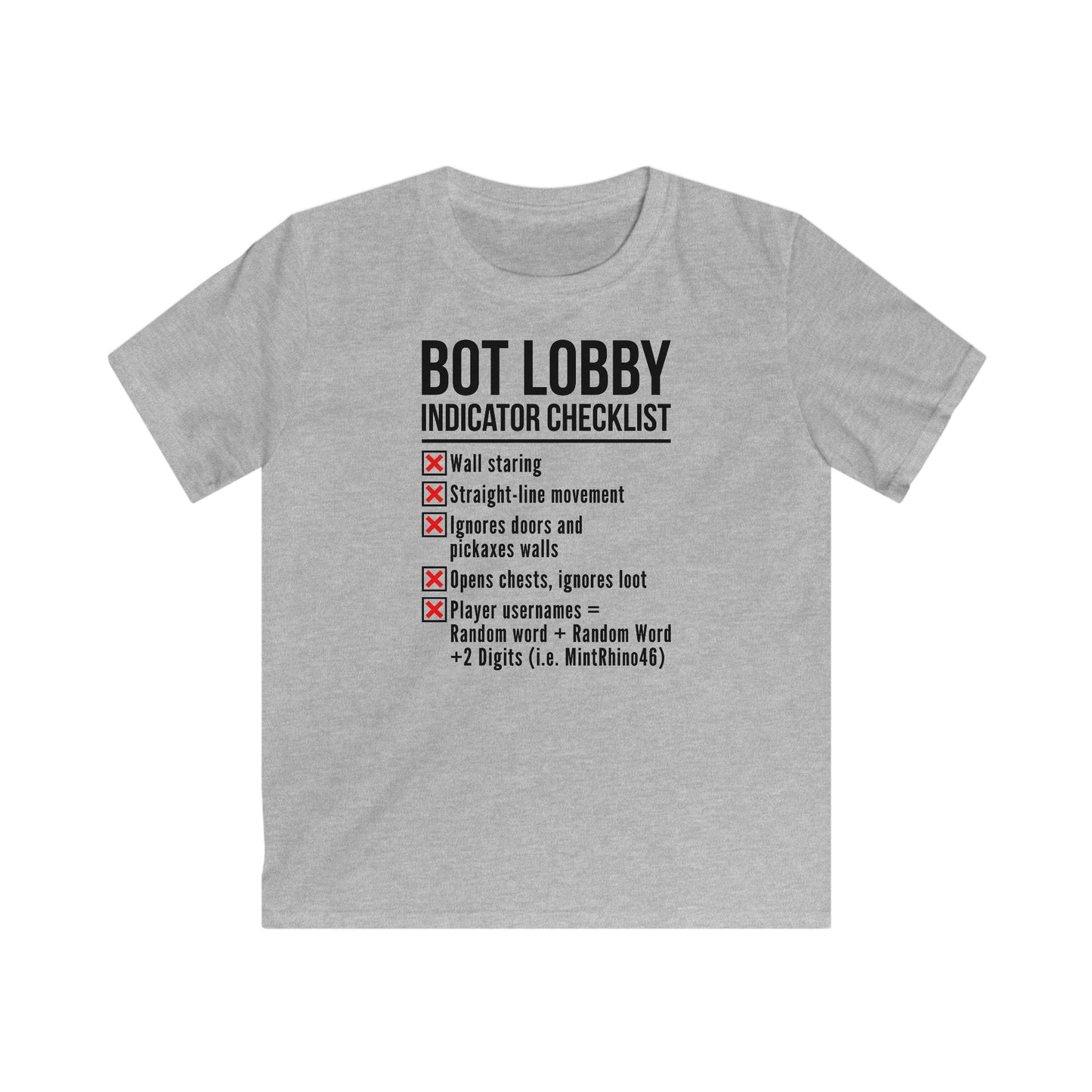 Bot Lobby Indicator Checklist
