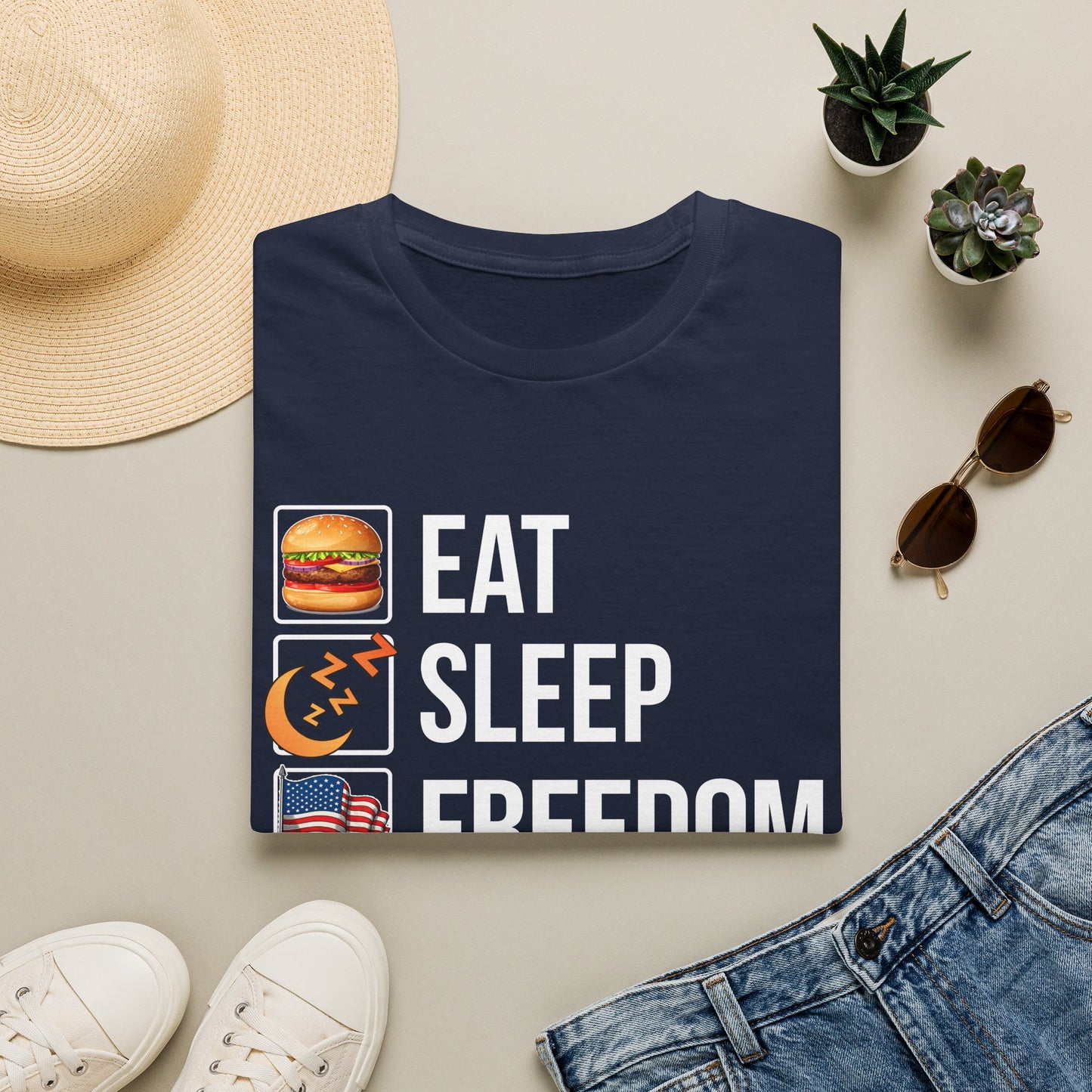 Eat. Sleep. Freedom. Repeat.
