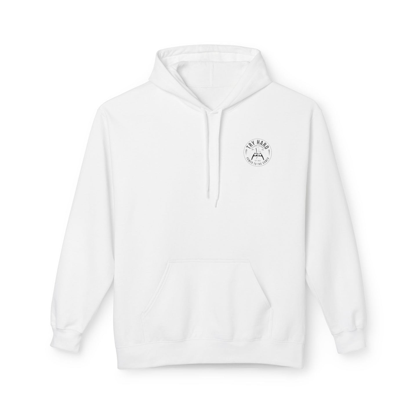 Try Hard Logo - Black & White