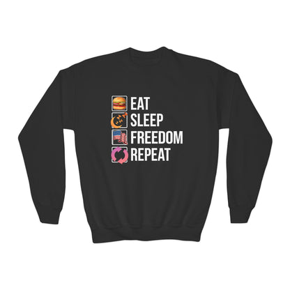Eat. Sleep. Freedom. Repeat.