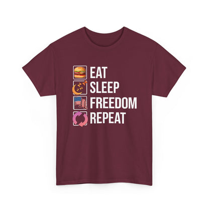 Eat. Sleep. Freedom. Repeat.