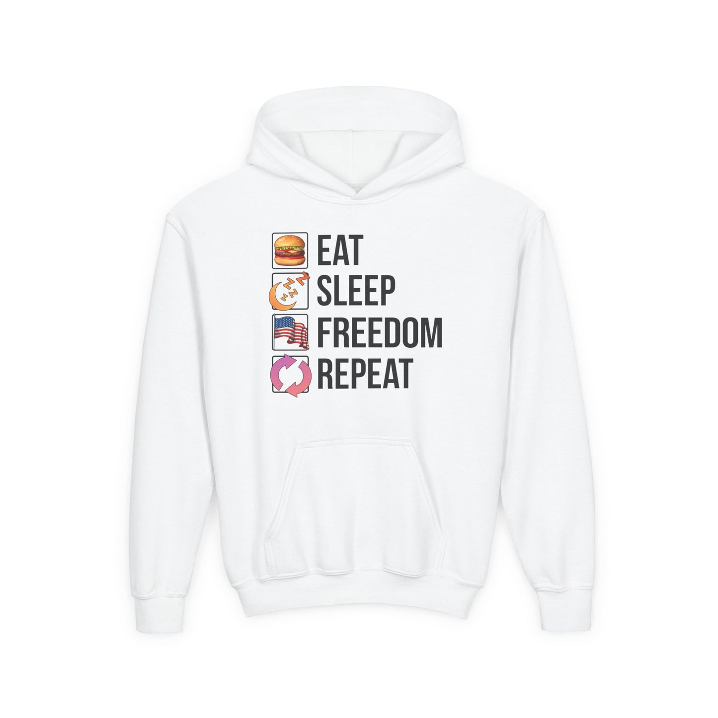 Eat. Sleep. Freedom. Repeat.