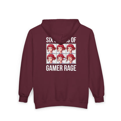 Six Stages of Gamer Rage (Female Version)