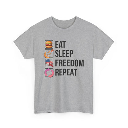 Eat. Sleep. Freedom. Repeat.