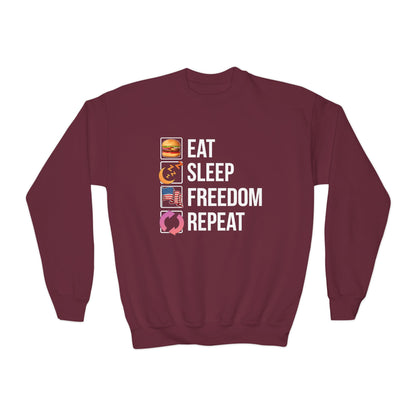 Eat. Sleep. Freedom. Repeat.