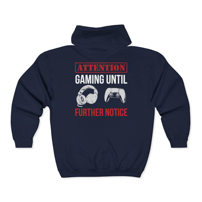 Attention: Gaming Until Further Notice