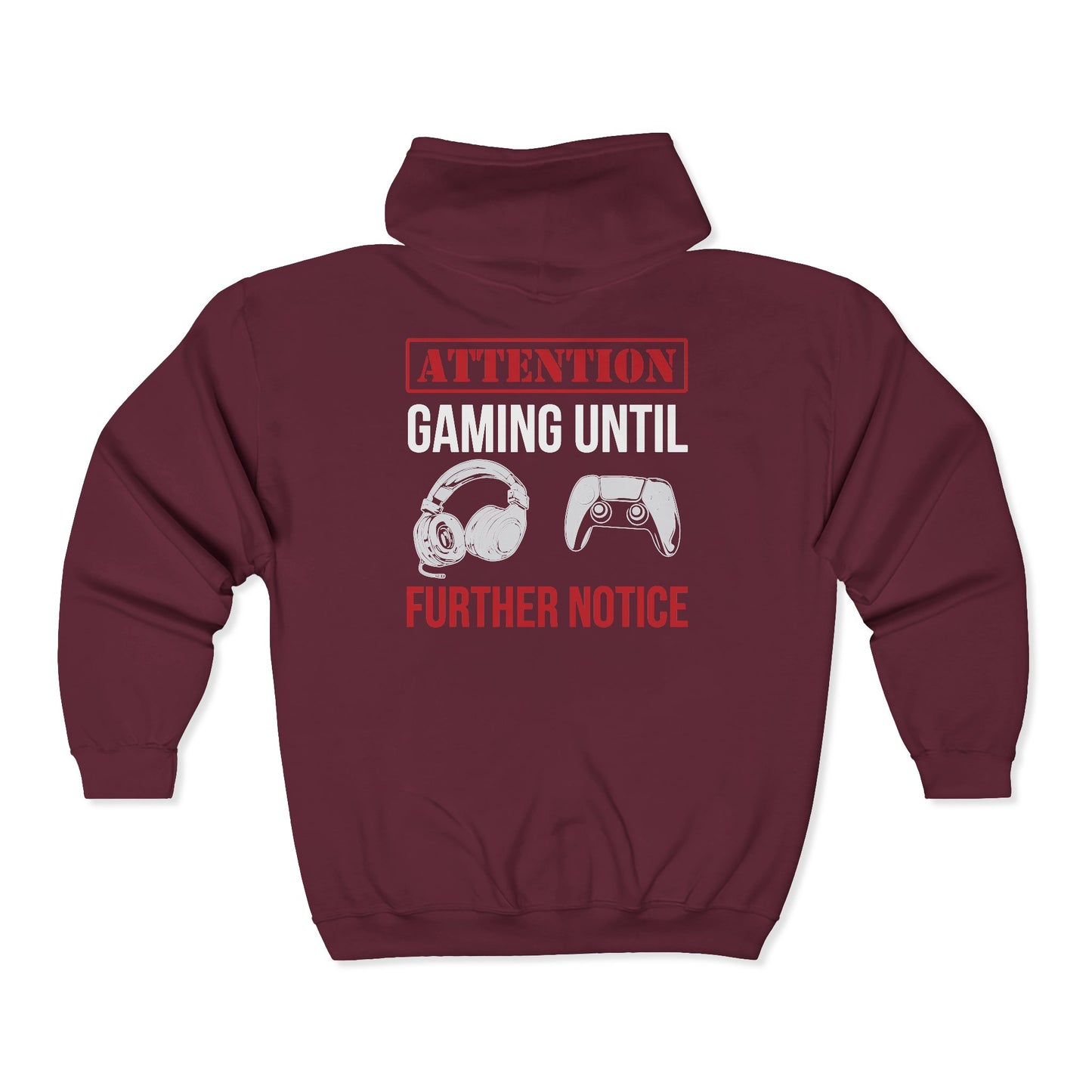 Attention: Gaming Until Further Notice