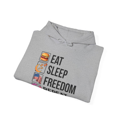 Eat. Sleep. Freedom. Repeat.