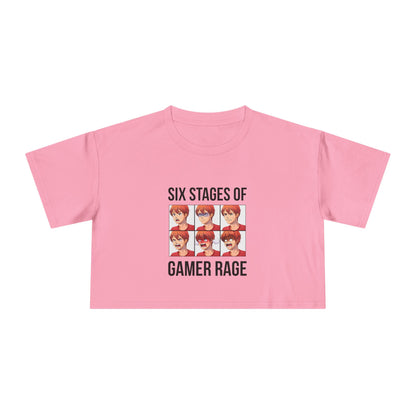Six Stages of Gamer Rage (Male Version)