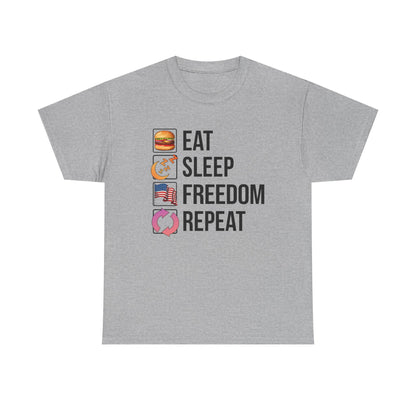 Eat. Sleep. Freedom. Repeat.