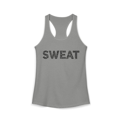 Sweat Word Cloud