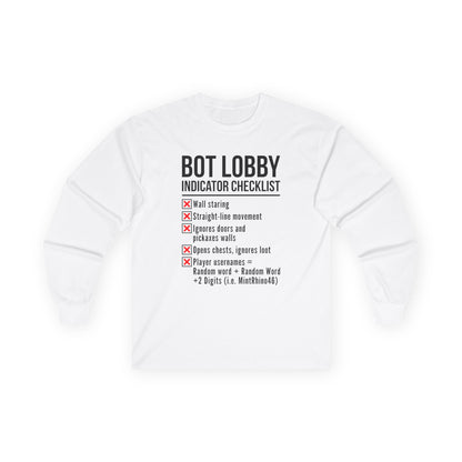 Bot Lobby Indicator Checklist
