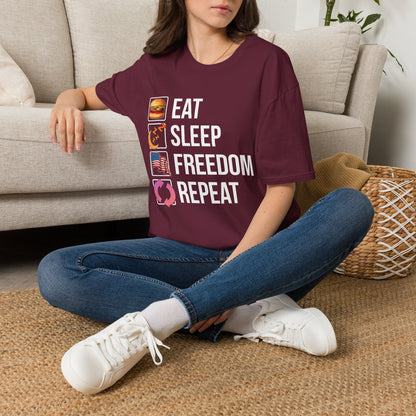 Eat. Sleep. Freedom. Repeat.