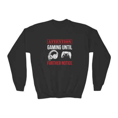 Attention: Gaming Until Further Notice