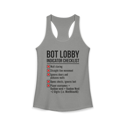 Bot Lobby Indicator Checklist