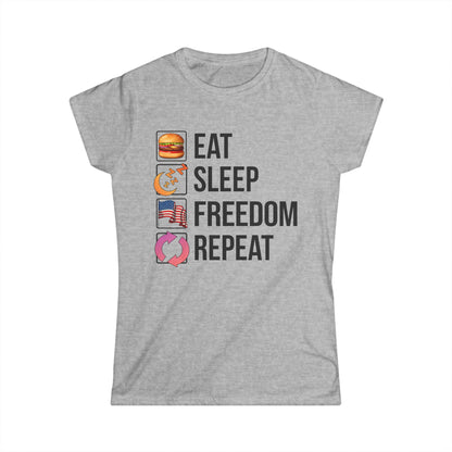 Eat. Sleep. Freedom. Repeat.