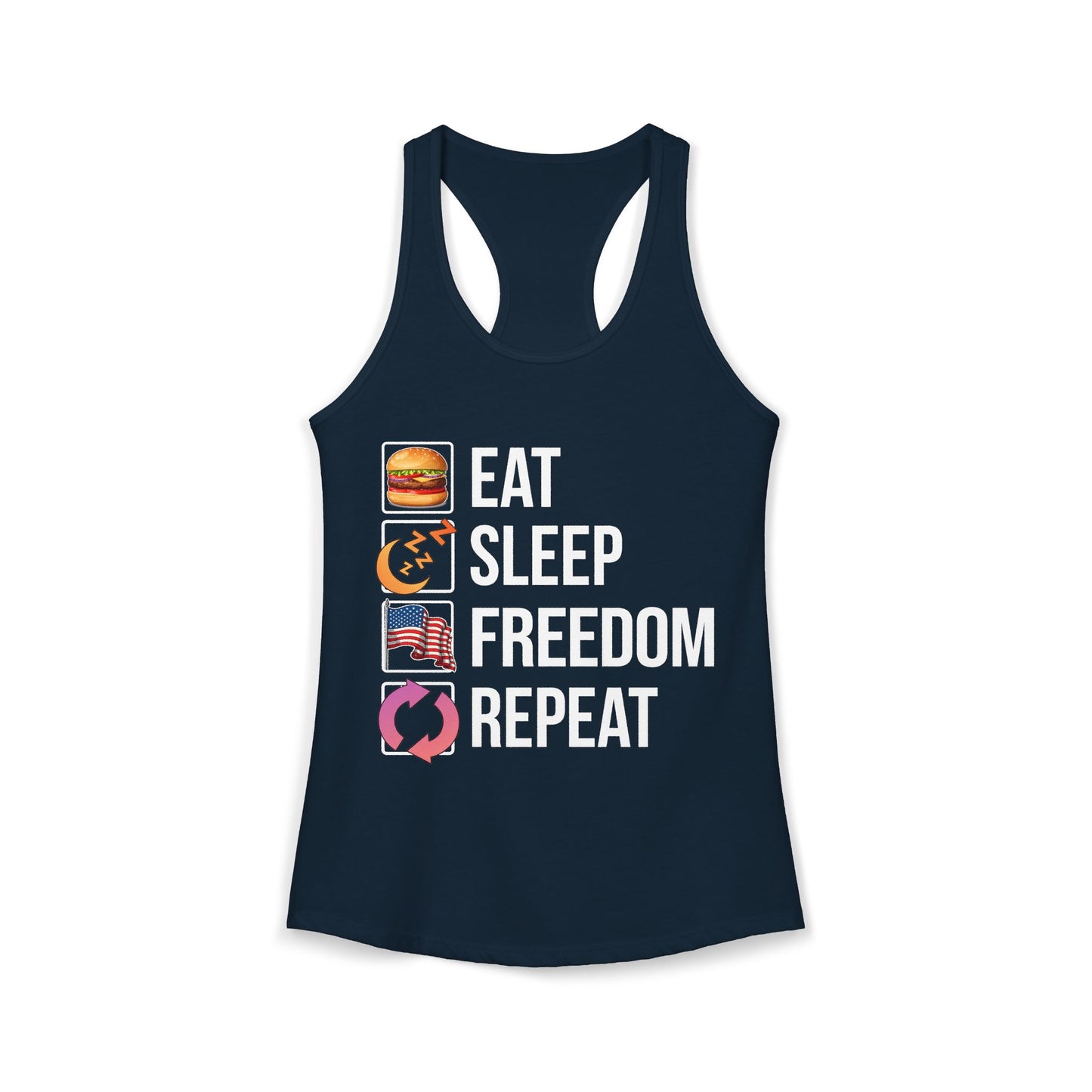 Eat. Sleep. Freedom. Repeat.